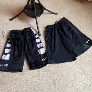 Nike boys athletic shorts set/2 size S